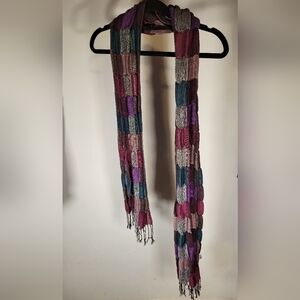 Multicolor Patchwork Scarf